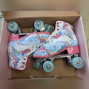 Dolls Kill My Little Pony Roller Skates NWT Size 10
